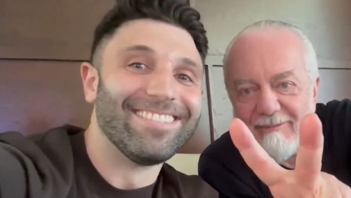 De Laurentiis, la reazione alla vittoria del Napoli col Milan da Los Angeles VIDEO - immagine 1
