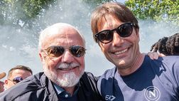 De Laurentiis: “Se Conte me lo chiedesse, lo libererei per la Nazionale! Ma la situazione ora è questa”