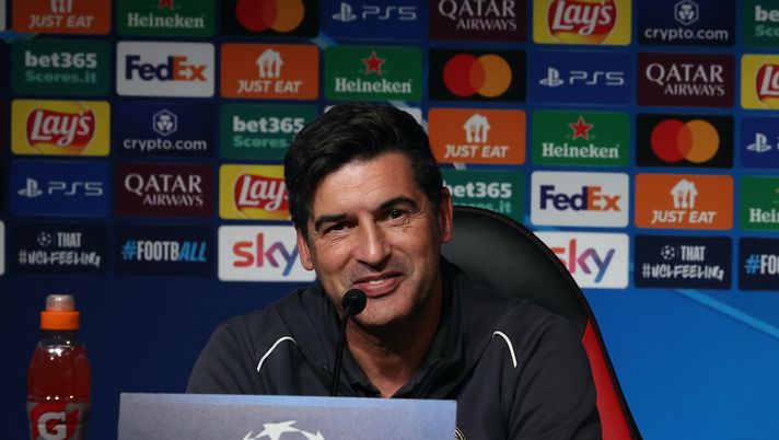Paulo Fonseca AC Milan conferenza stampa Champions League