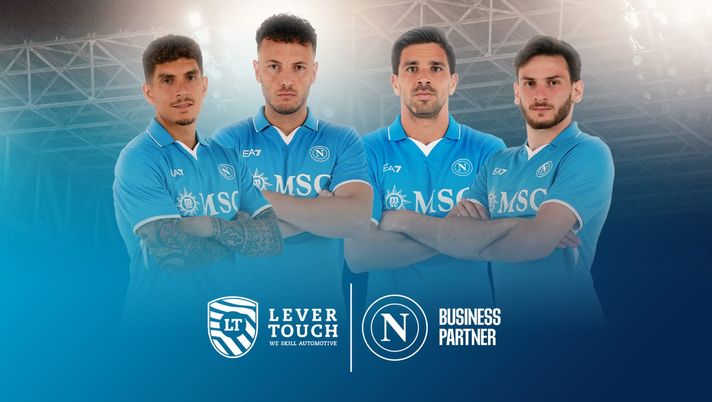 UFFICIALE – La SSC Napoli rinnova la partnership con Lever Touch: il comunicato - immagine 1