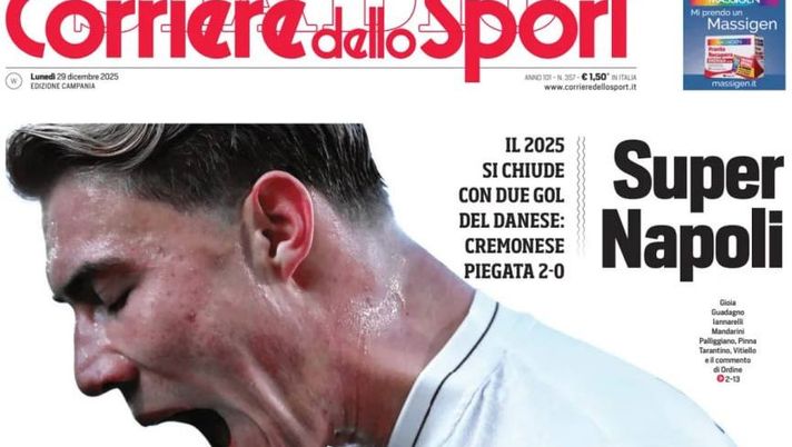 Prime pagine giornali sportivi oggi: il Napoli sui media- immagine 1