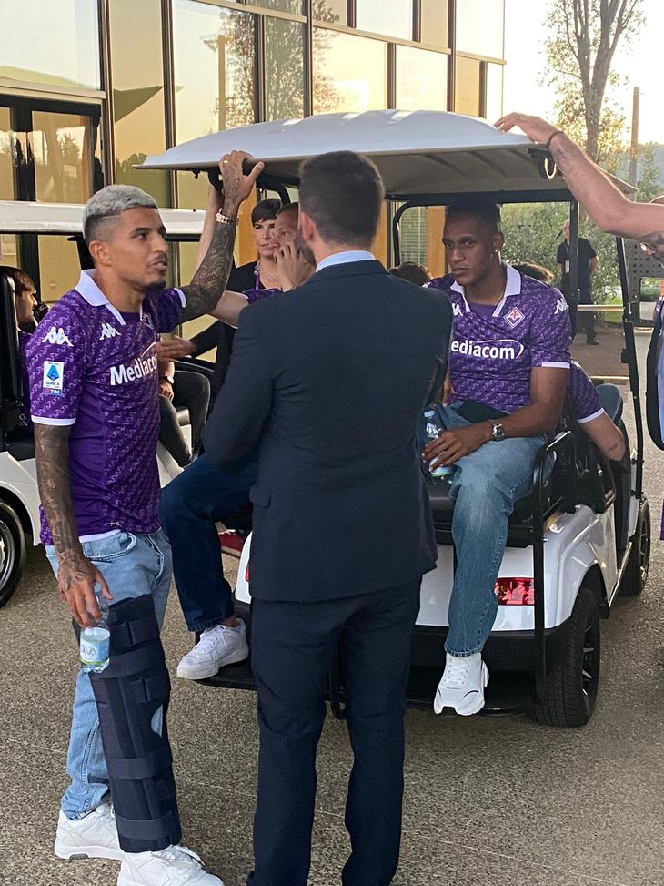 L’emozione di Commisso, l’inno cantato: rivivi l’inaugurazione del Viola Park - immagine 9