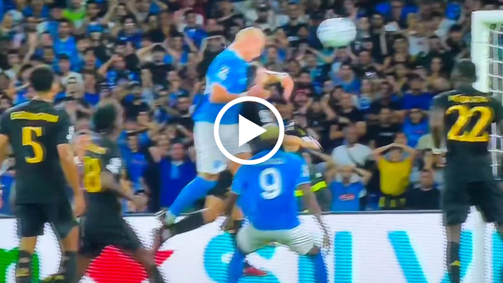 VIDEO Napoli-Real Madrid 1-0, Ostigard sblocca il match dopo la respinta di Kepa - immagine 1