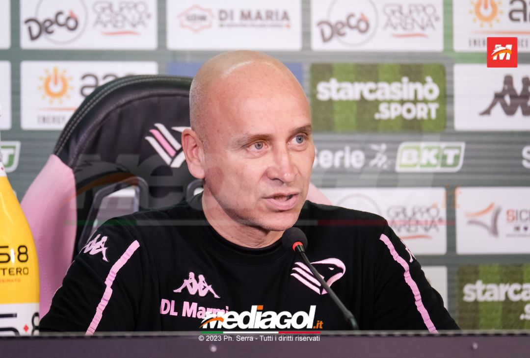 FOTO PALERMO, verso il Frosinone: la conferenza stampa di Eugenio Corini (GALLERY) - immagine 16