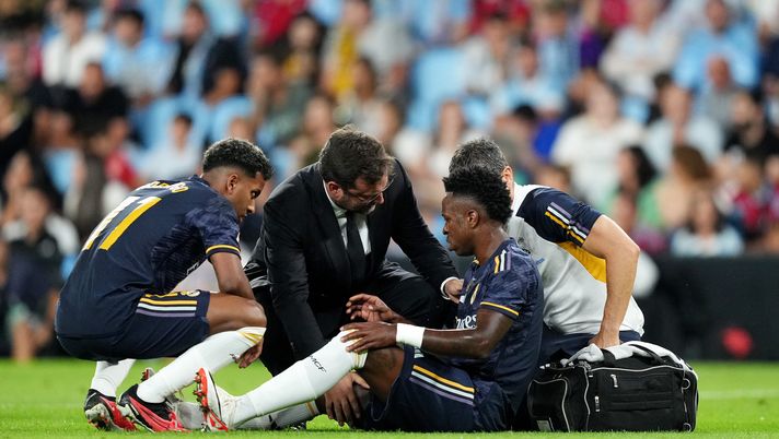 Infortunio Real, Vinícius out per sei settimane: salterà il derby di Madrid - immagine 1