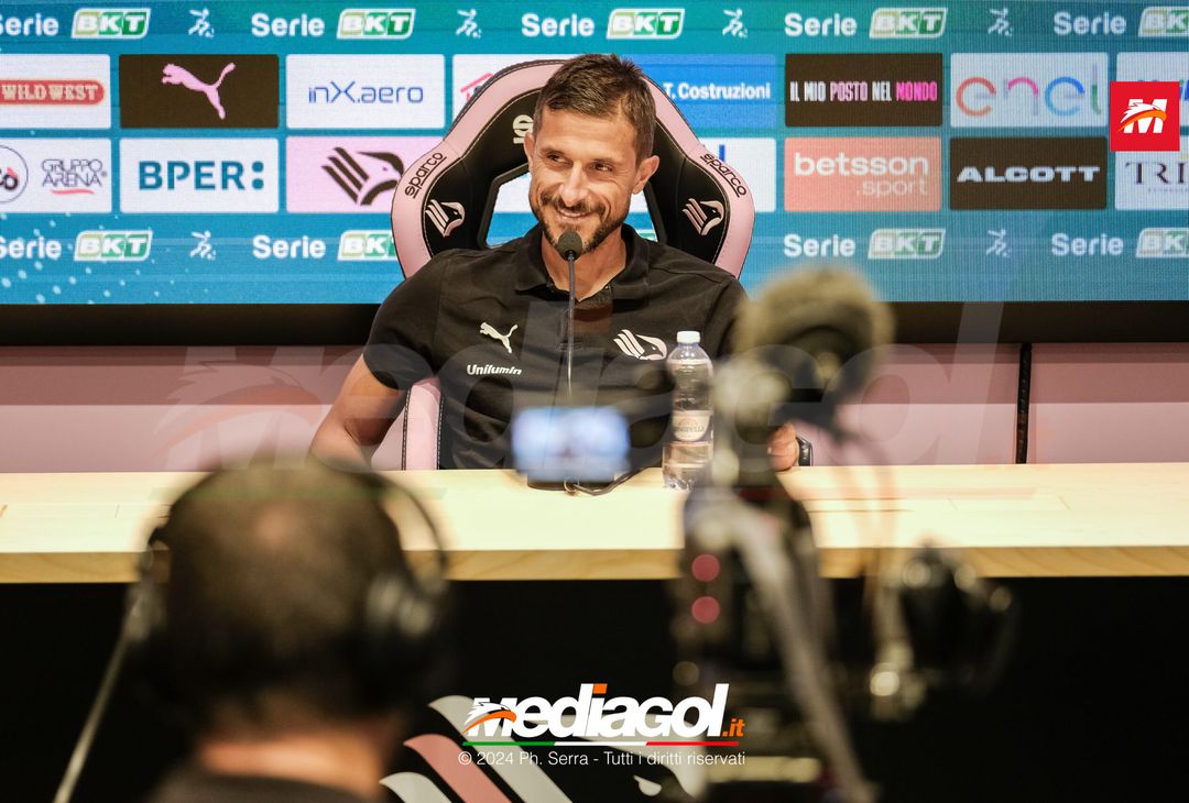 FOTO PALERMO, verso il Cosenza: mister Dionisi in conferenza stampa (GALLERY) - immagine 13