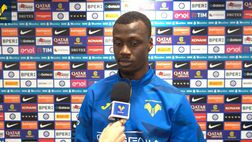 Zanetti e Niasse dopo Inter-Verona 1-0