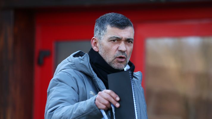 Sergio Conceicao AC Milan allenamento Milanello