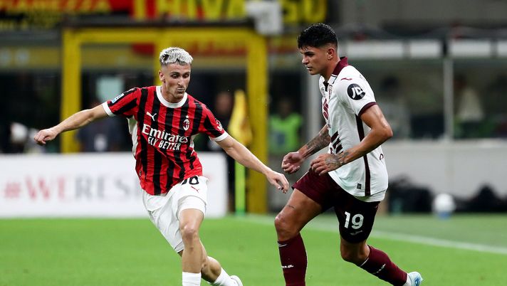 Saelemaekers Bellanova Milan-Torino 2-2 Serie A 2024-2025