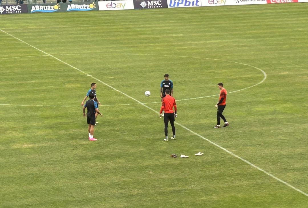 GALLERY Simeone, Di Lorenzo, Raspadori, Idasiak e Meret ancora in campo a fine seduta - immagine 7