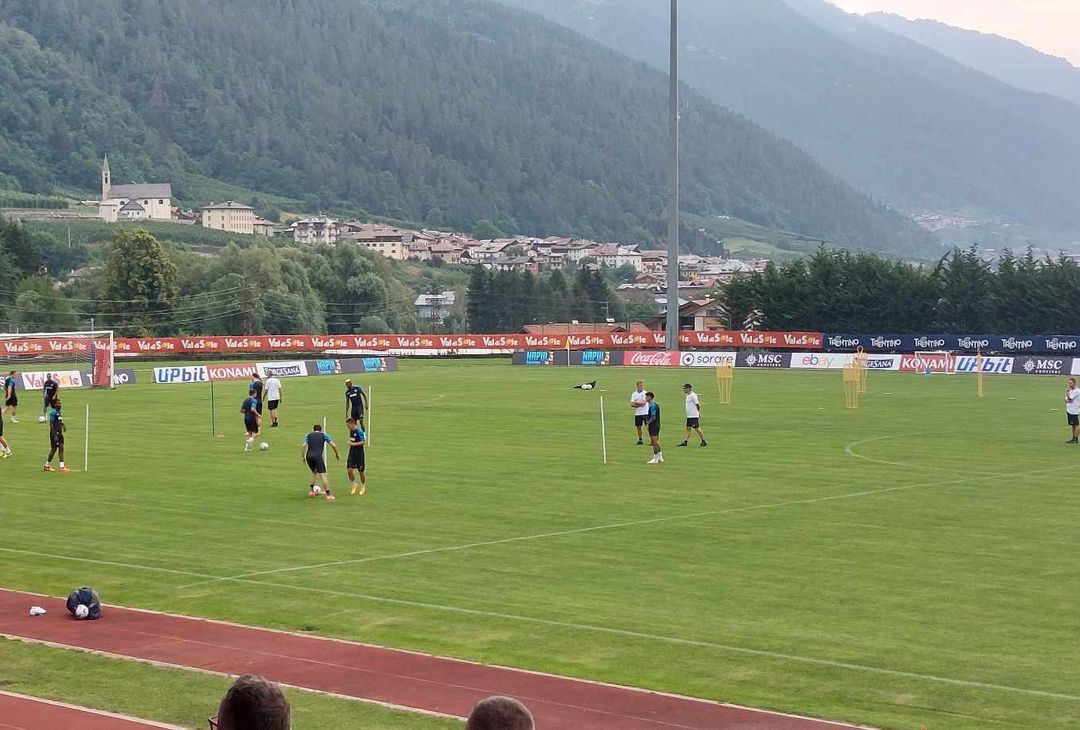 GALLERY Primo allenamento per i nazionali: si parte dal lavoro con il pallone - immagine 4