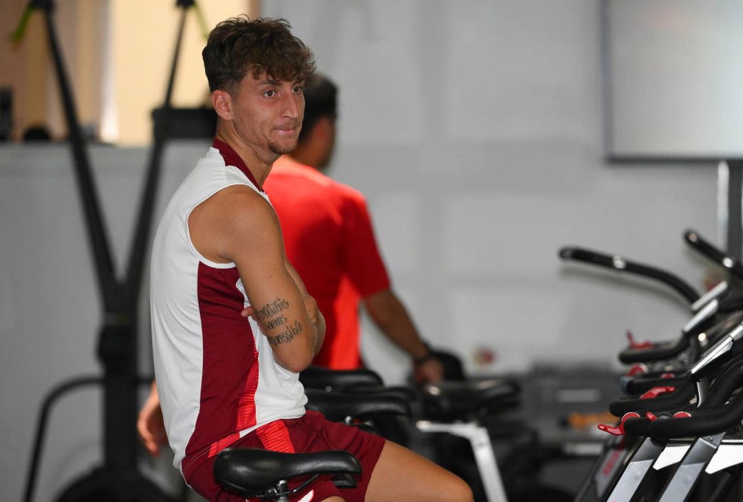 Roma, continua il ritiro: scarico dopo l’amichevole contro il Latina – FOTO GALLERY - immagine 10