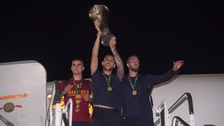 Cristante, ElSha, Pellegrini e Mancini in coro: “Orgogliosi per le 300 presenze”