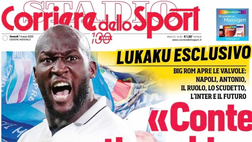 PRIMA PAGINA CORRIERE DELLO SPORT OGGI: “Conte ti cambia”