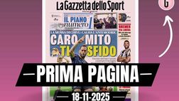 Prima pagina Gazzetta dello Sport: “La mossa di Chivu: Calhanoglu l’anti Modric”