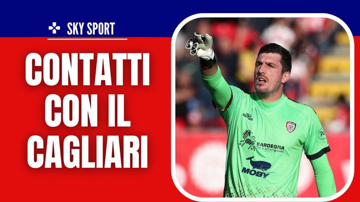 Simone Scuffet, portiere del Cagliari accostato al Milan
