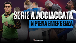 Serie A, quanti infortuni! Non solo il Napoli, squadre decimate: la classifica