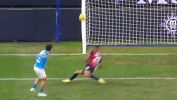 La SSC Napoli celebra in maniera esilarante il gol di Kvara con il Cagliari