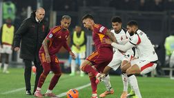 Roma-Milan 1-1, le statistiche: dominio giallorosso, punto d’oro per Allegri