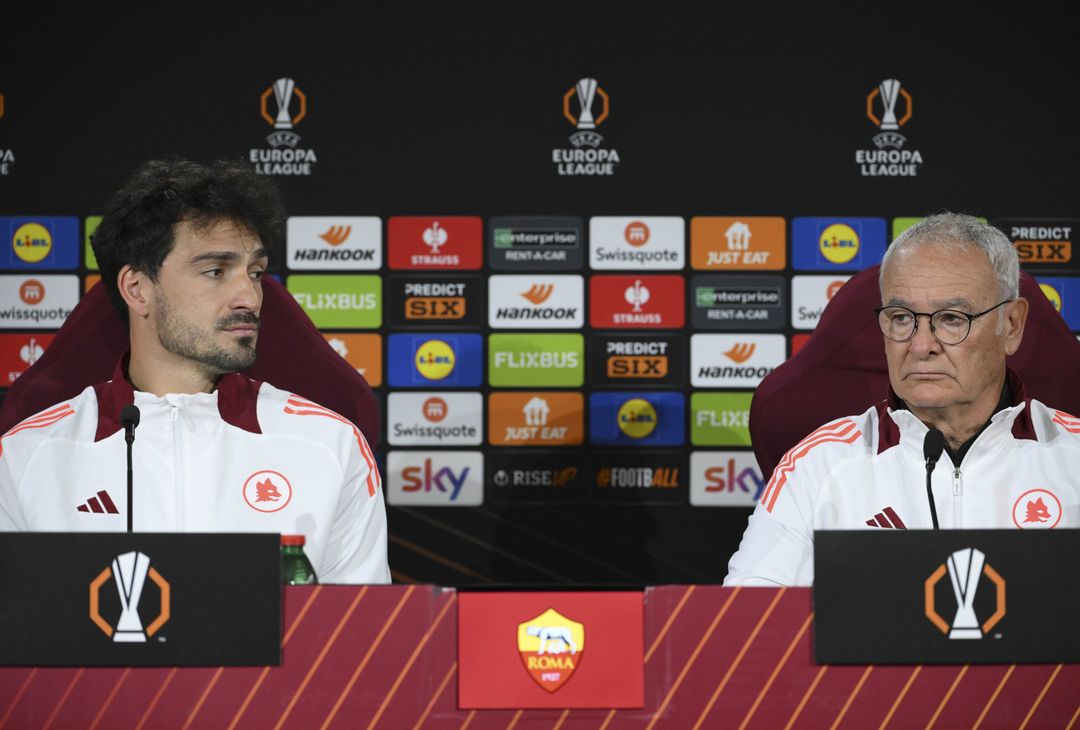 Roma-Eintracht, la conferenza stampa di Ranieri e Hummels – FOTO GALLERY - immagine 12