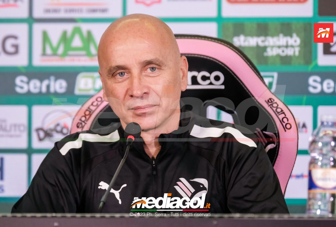 FOTO PALERMO, verso il Como: la conferenza stampa di mister Corini (GALLERY) - immagine 14