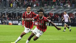 Milan-Udinese, Leao festeggia: il messaggio per Chukwueze | FOTO