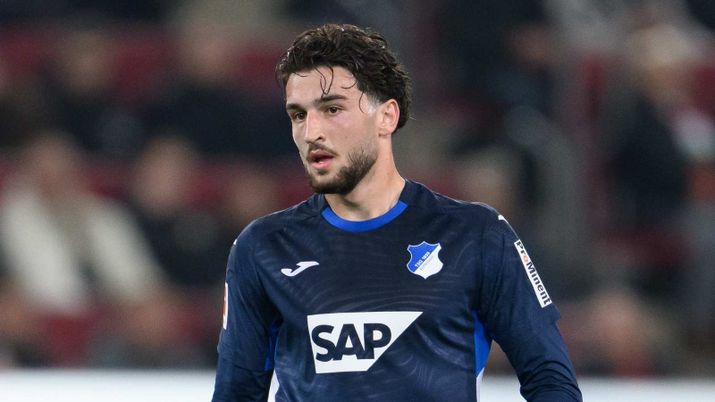 Leon Avdullahu, centrocampista TSG Hoffenheim, obiettivo di calciomercato del Milan per l'estate 2026