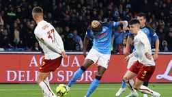 Napoli, caos prima della Roma: ko col Frosinone, lite tra Osimhen e compagni