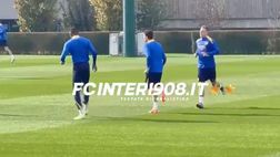 VIDEO FCIN1908 / Inter in campo ad Appiano: prime corse e tocchi del pallone