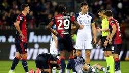 Il Verona cade a Cagliari, decide Piccoli (1-0). Hellas in crisi, Zanetti in bilico