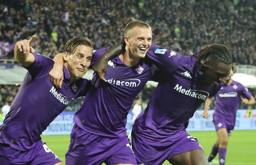 GERMOGLI PH: 06 OTTOBRE 2024FIRENZE STADIO ARTEMIO FRANCHI CAMPIONATO SERIE A FIORENTINA VS MILAN NELLA FOTO GOL ESULTANZA ALBERT Fiorentina-Milan: i tre fattori determinanti più uno- immagine 2