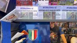 VIDEO FCIN1908 / Scudetto Inter, a Brera l’edicola 21 nerazzurra: l’iniziativa del club