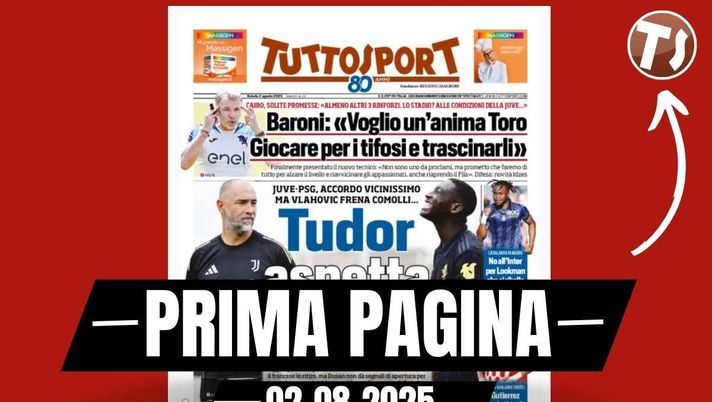 Prima pagina Tuttosport: il caso Lookman e il mercato in Serie A