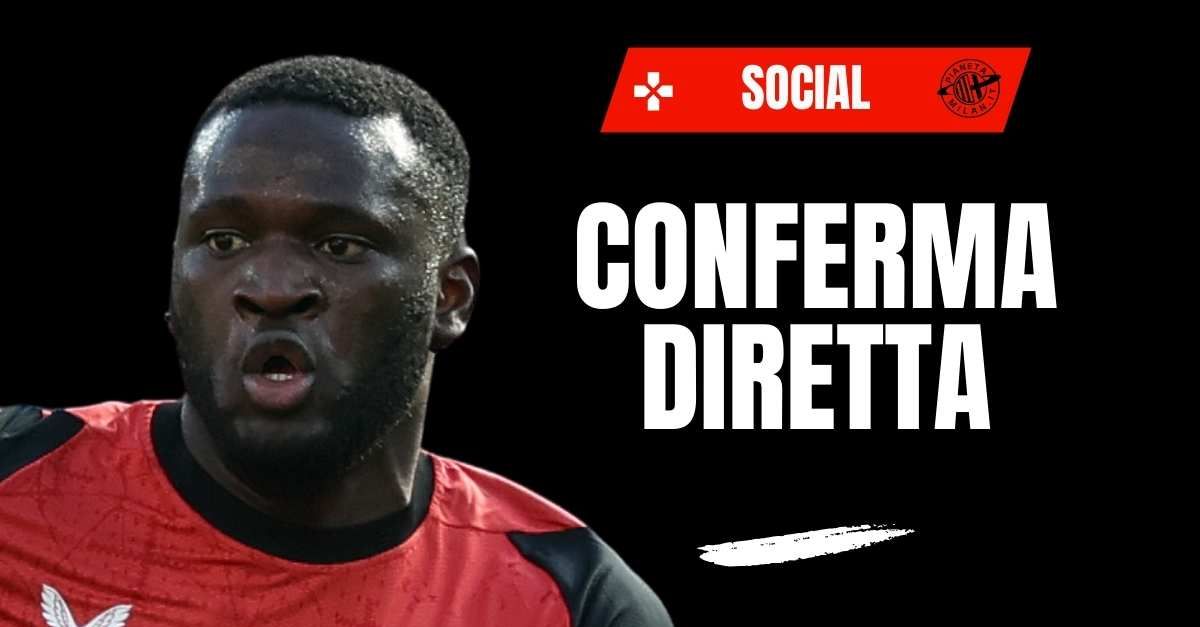 Milan, Boniface si espone con Leao: “Spero di arrivare presto fratello”