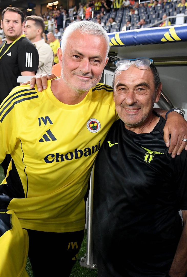 Sarri e Mourinho