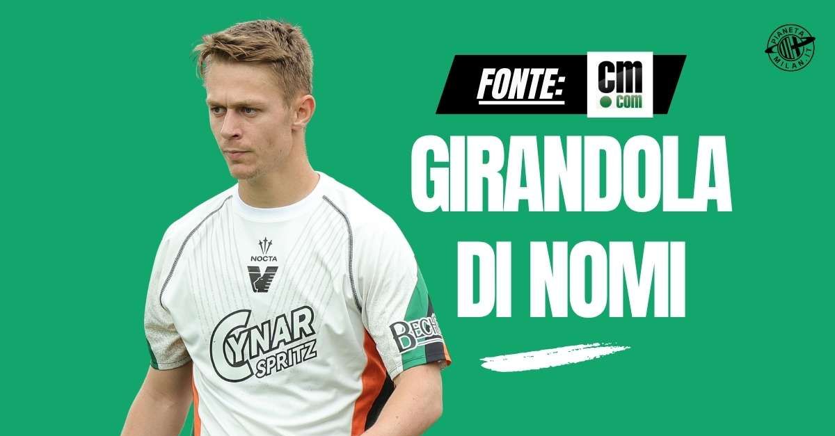 Calciomercato Milan, Nicolussi Caviglia e una sorpresa: gli obiettivi in mediana