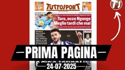 Prima pagina Tuttosport: “È già il Milan di Allegri. E Ricci piace”