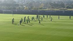 VIDEO VN – Rifinitura Fiorentina pre AEK Atene: triplo torello di riscaldamento