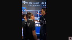 VIDEO / Un abbraccio ricco di medaglie. Guarda l’incontro tra Errani, Paolini e Musetti