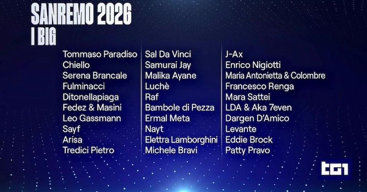 Festival di Sanremo, spunta la lunga lista dei “bocciati”: fa particolarmente discutere…