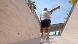VIDEO / Scatti in salita, l’allenamento di Cristiano Ronaldo e Georgina