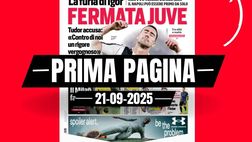 Prima pagina Corriere dello Sport: Allegri vince 3-0 a Udine. Il Milan fa paura