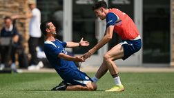 VIDEO / Inter, l’allenamento verso il River: sorrisi e concentrazione