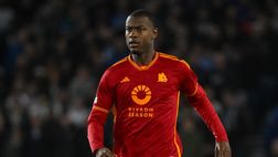 Udinese-Roma 1-1 LIVE: partita sospesa per un problema al petto accusato da Ndicka