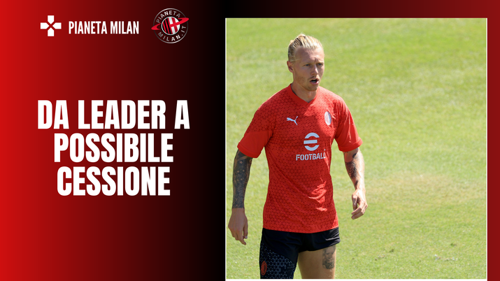 Simon Kjaer, difensore del Milan (getty images)