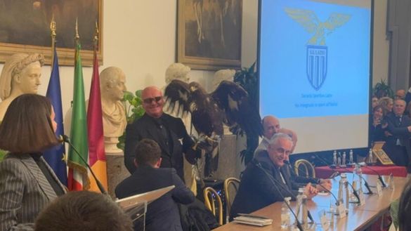 Juan Bernabè con Flaminia Juan Bernabè con Olympia