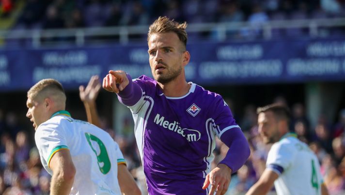 GERMOGLI PH: 5 OTTOBRE 2025 FIRENZE STADIO ARTEMIO FRANCHI SERIE A FIORENTINA VS ROMA NELLA FOTO PONGRACIC Viola in Nazionale: infortunio per Pongracic, da valutare per il Milan - immagine 1