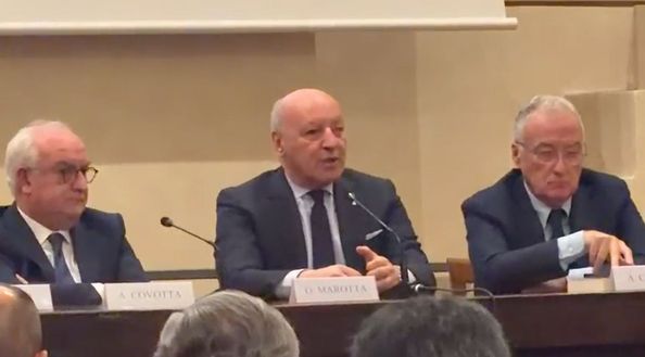 Marotta: “In questa fase della vita mi vedo in politica con questo ruolo. Calcio palestra di vita”- immagine 2