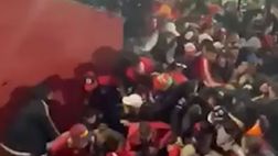 Newell’s Old Boys-Corinthians, i tifosi rimangono schiacciati (VIDEO)