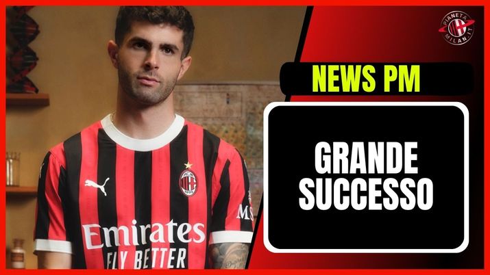 Nuova prima maglia AC Milan 2024-2025 PUMA